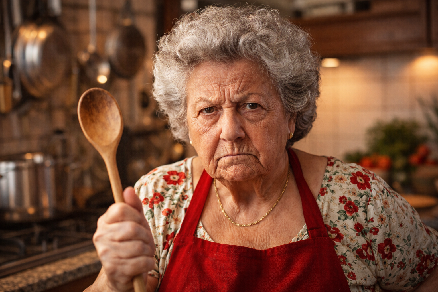 Impatient Italian Grandma